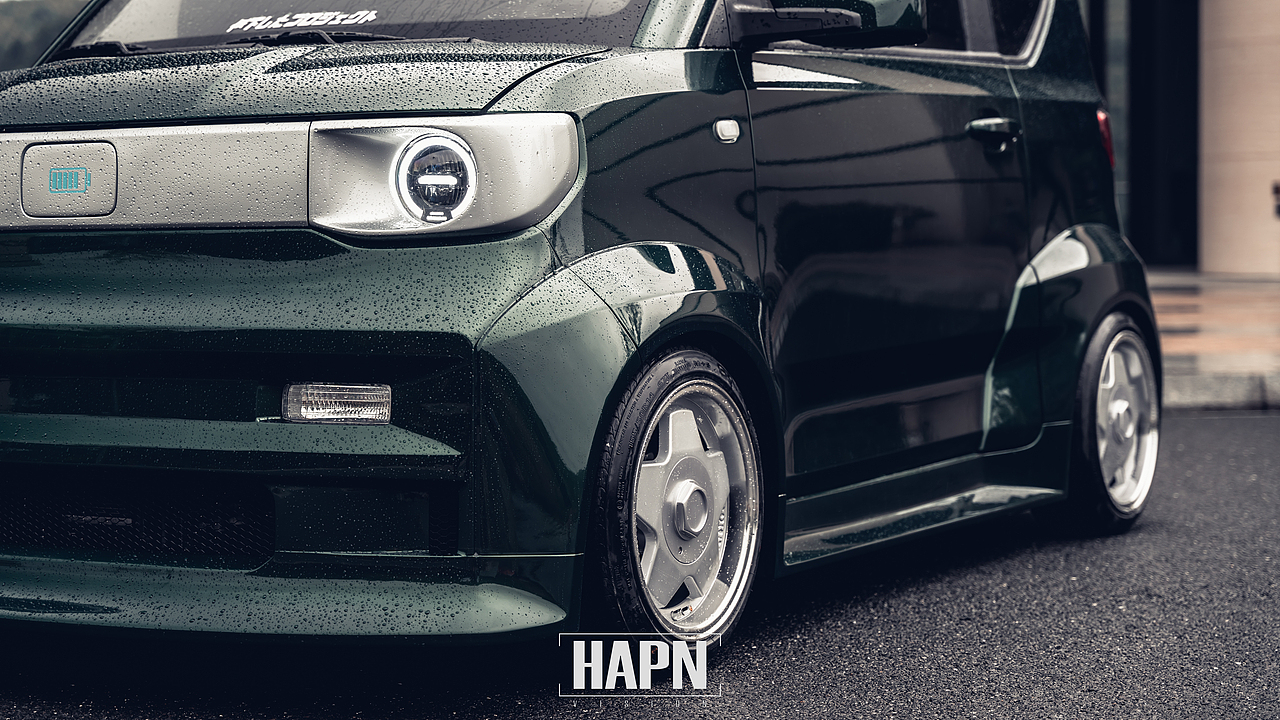 五菱Mini EV宽体改装【HAPN VISION】（图ZMjY4NDc0MjEy） - 产品摄影 - 站酷设计师ascmo原创素材 - 站酷ZCOOL