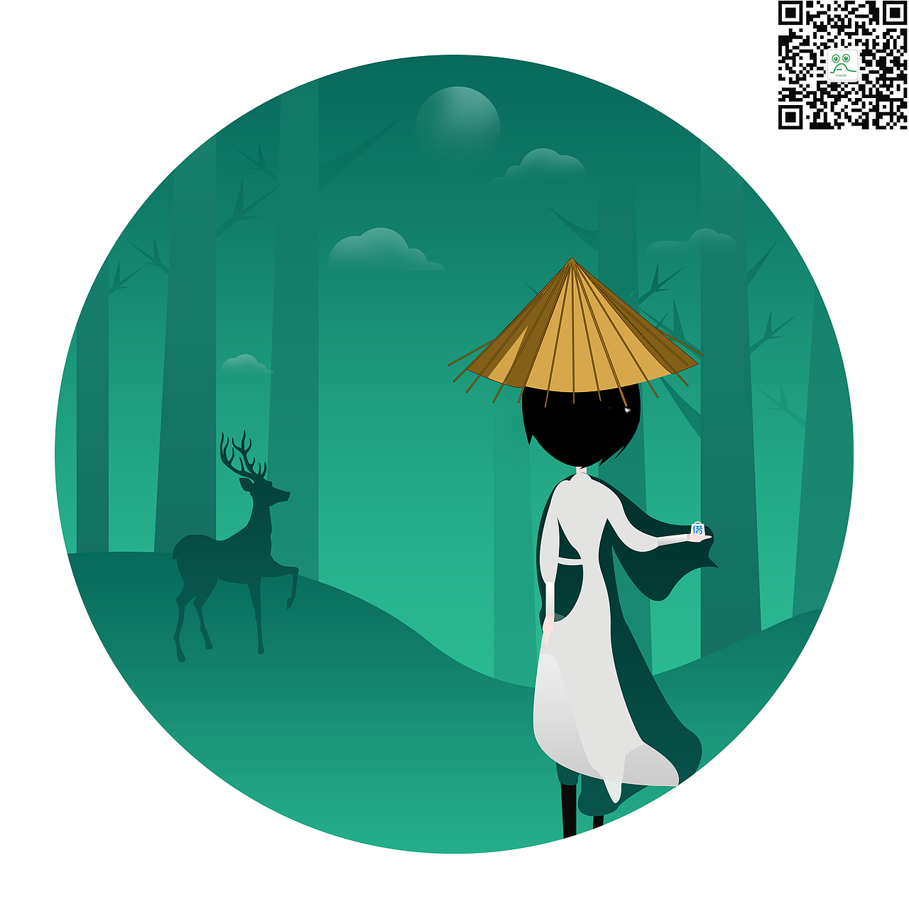 武侠风唯美插画（图ZNzQ1ODM1MzY=） - 创作习作 - 站酷设计师另类设计原创素材 - 站酷ZCOOL