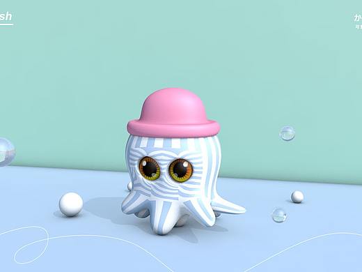 C4D練習(xí)作品-卡通形象制作（練習(xí)）（個(gè)人主頁(yè)-ZMzYwMDIwNjQ=） - 其他三維 - 站酷設(shè)計(jì)師永不止步的攀登者原創(chuàng)素材 - 站酷ZCOOL