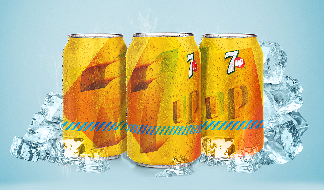 简约时代 创意七喜（图ZODQ4MTI3NDA=） - 包装 - 站酷设计师卷胖儿原创素材 - 站酷ZCOOL