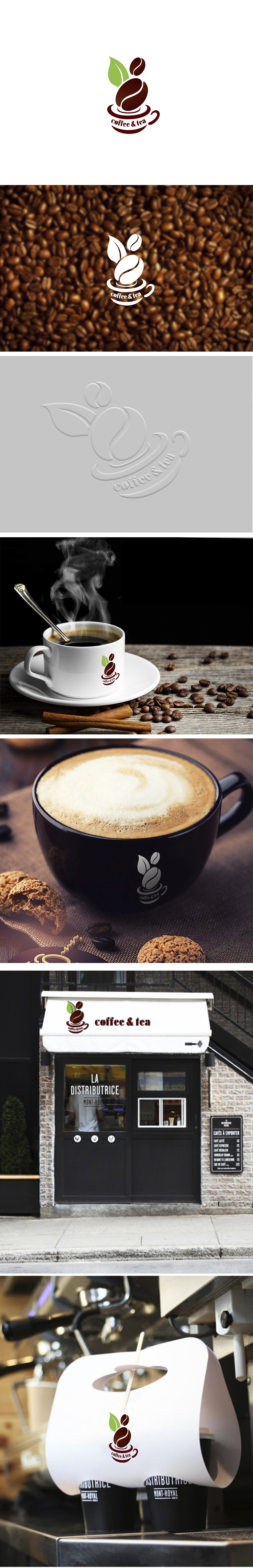 COFFEE &TEA LOGO（图ZMjM1NzMwMzY=） - Logo - 站酷设计师460520456原创素材 - 站酷ZCOOL