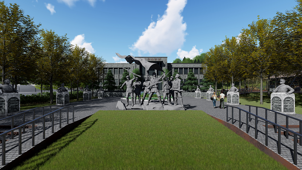 宝鸡十里荣耀长乐塬抗战工业遗址公园设计（图ZMjExNTI2NDU2） - 建筑设计 - 站酷设计师设计师青青原创素材 - 站酷ZCOOL