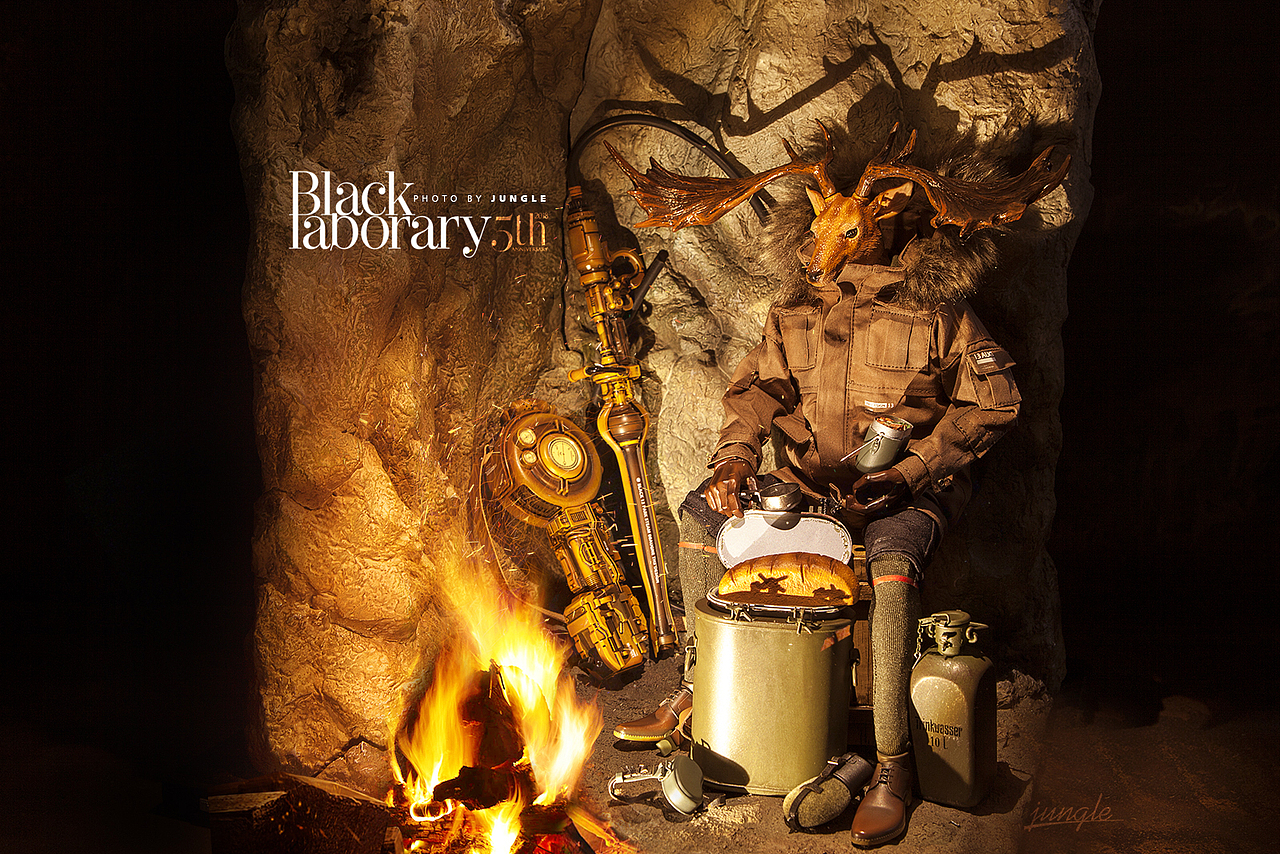 black13park五周年紀念版暗夜幽靈作戰組i長角馴鹿