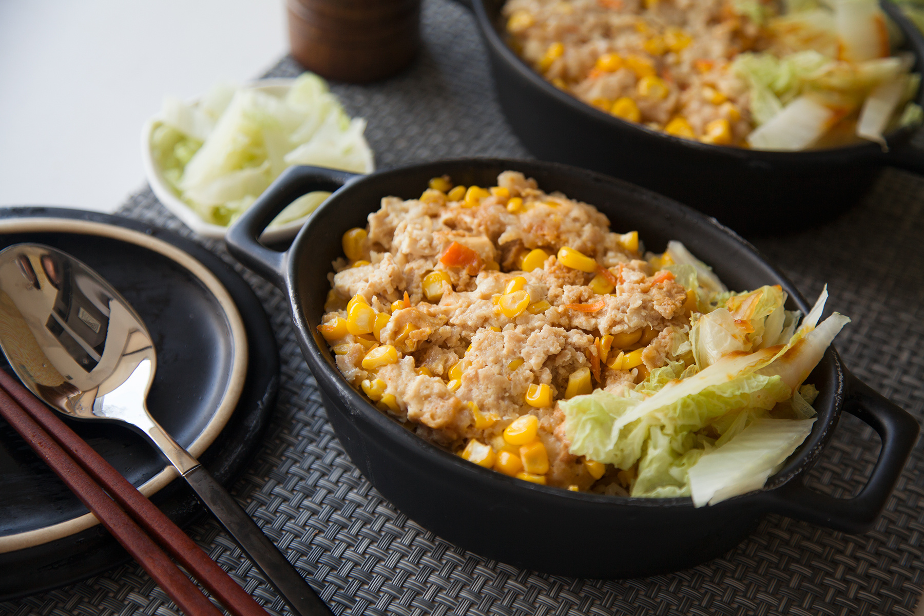 办公室微波炉也可以很美味# 玉米肉饼