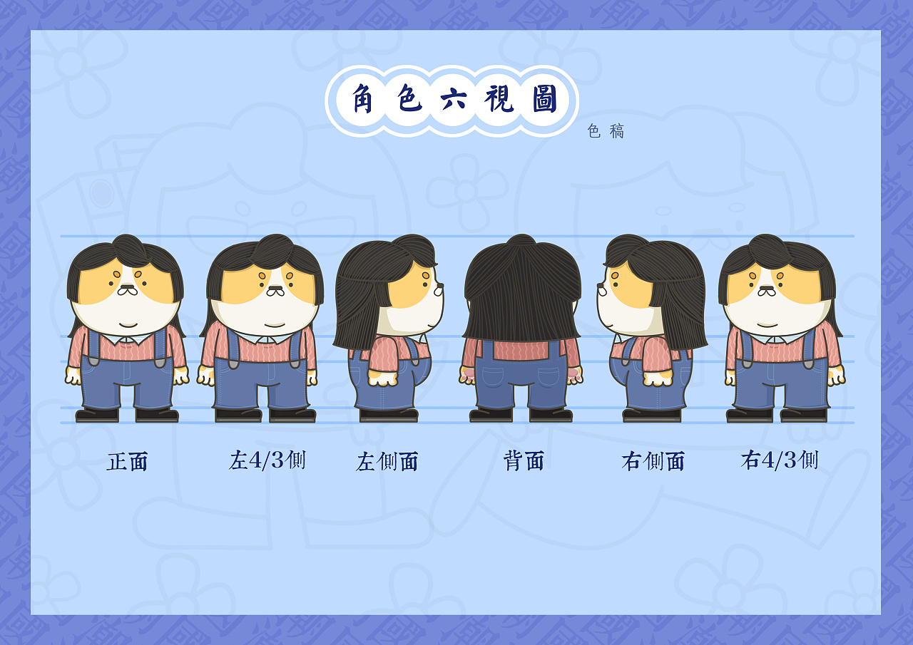 个人ip角色设计作业及动态表情包