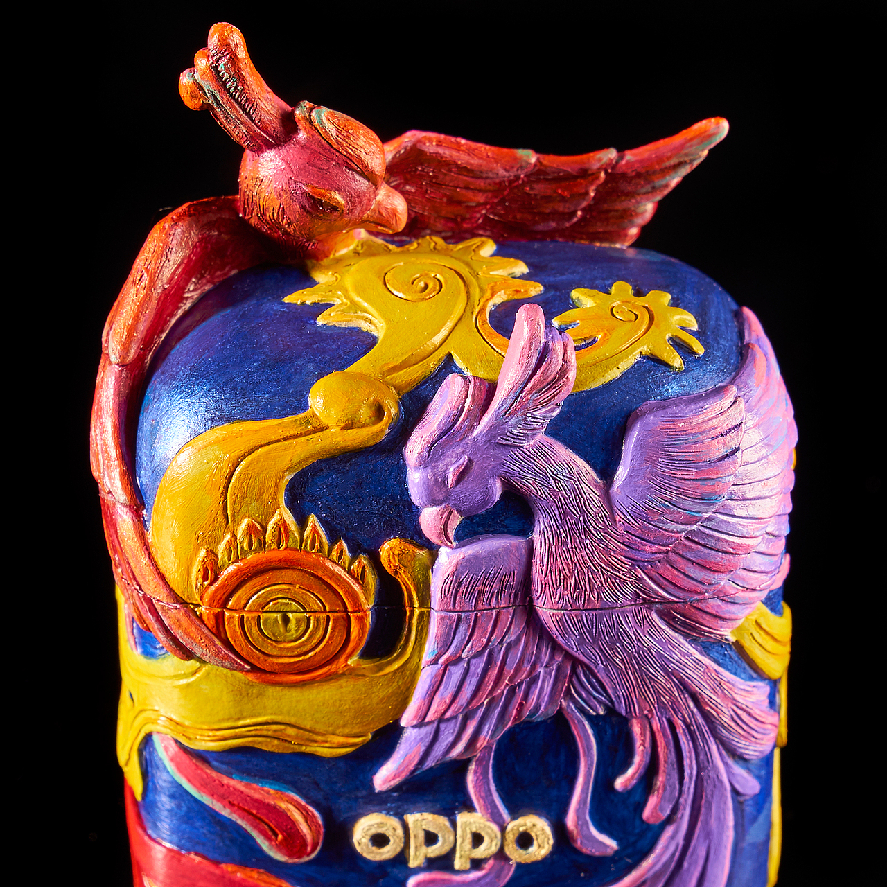 凤求凰 x OPPO Enco Free（图ZMTkyODU1NzA4） - 图案 - 站酷设计师爱上天蝎座原创素材 - 站酷ZCOOL
