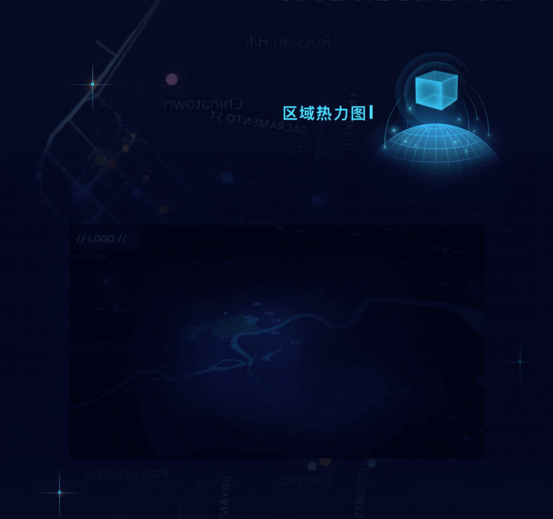 数据展示大屏（图ZMjAyOTg1Mzcy） - 其他UI - 站酷设计师GingGing_原创素材 - 站酷ZCOOL