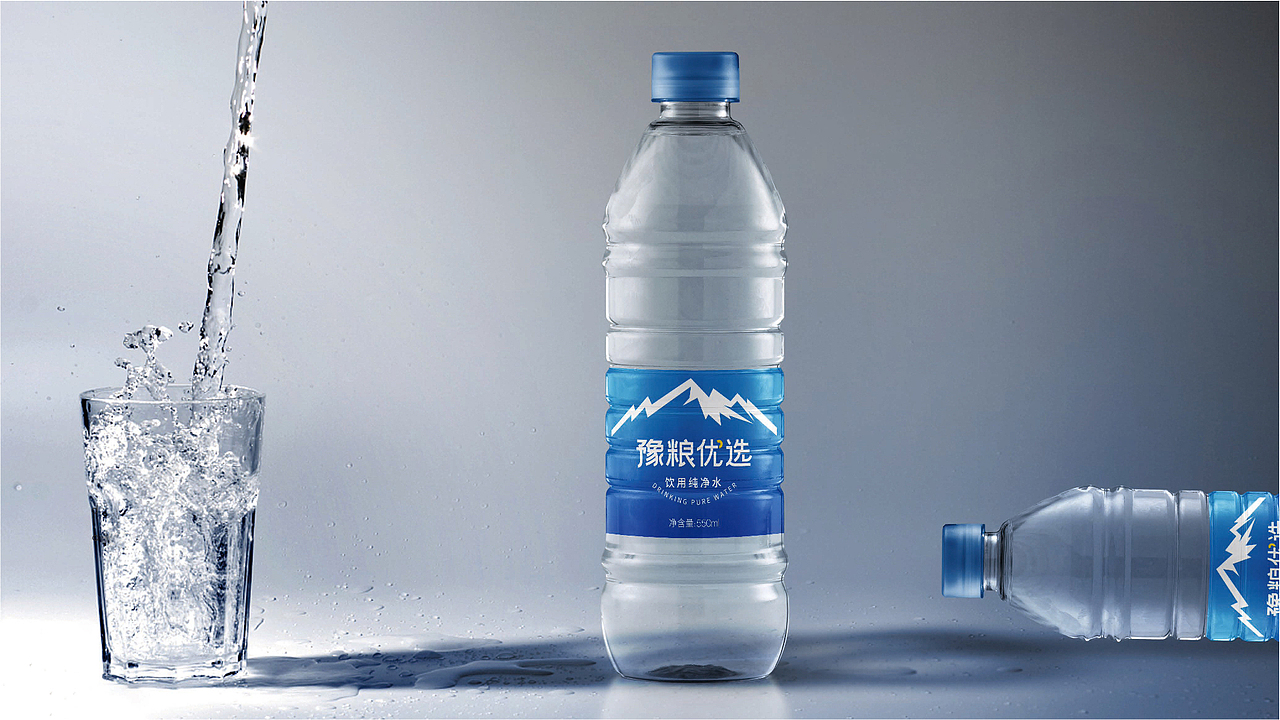 「豫粮优选」饮用水包装设计（图ZMTczNTQ4NTY4） - 包装 - 站酷设计师东锐创意原创素材 - 站酷ZCOOL