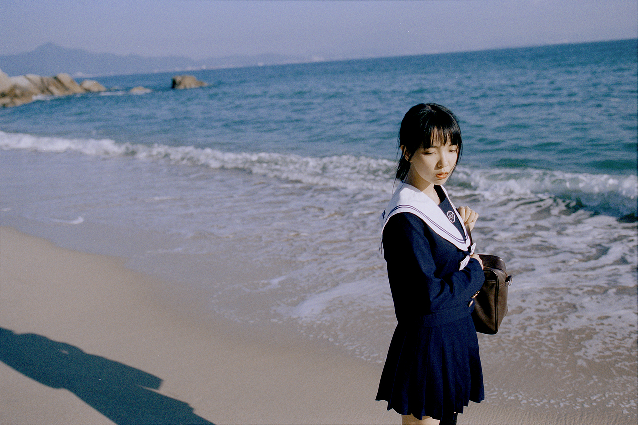 あの年の海と君（图ZMTM5OTkyNjgw） - 人像摄影 - 站酷设计师若寒Rock原创素材 - 站酷ZCOOL