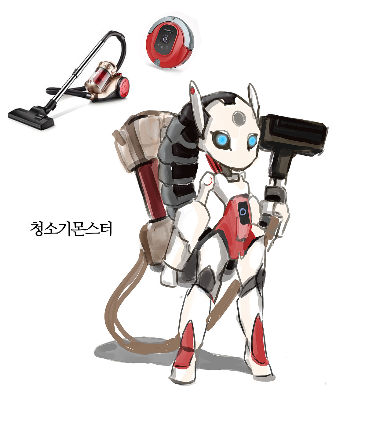 一些机械小怪兽