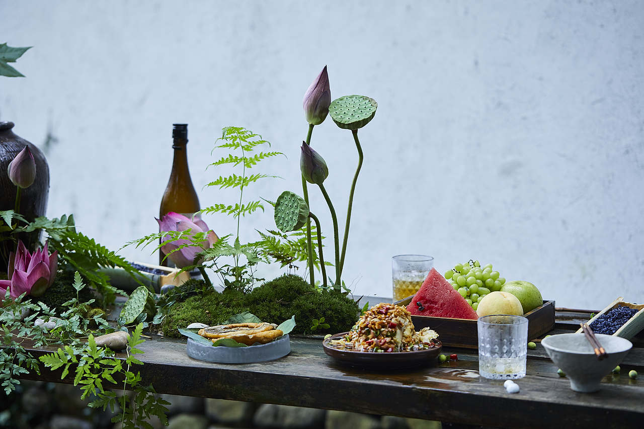 夏日终曲｜山林之味（图ZMjY1NTc5MTE2） - 美食摄影 - 站酷设计师梅食间原创素材 - 站酷ZCOOL