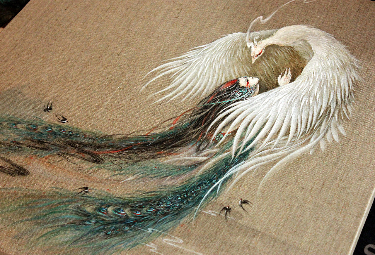 【识情】···但愿人长久_画师杉泽-站酷zcool