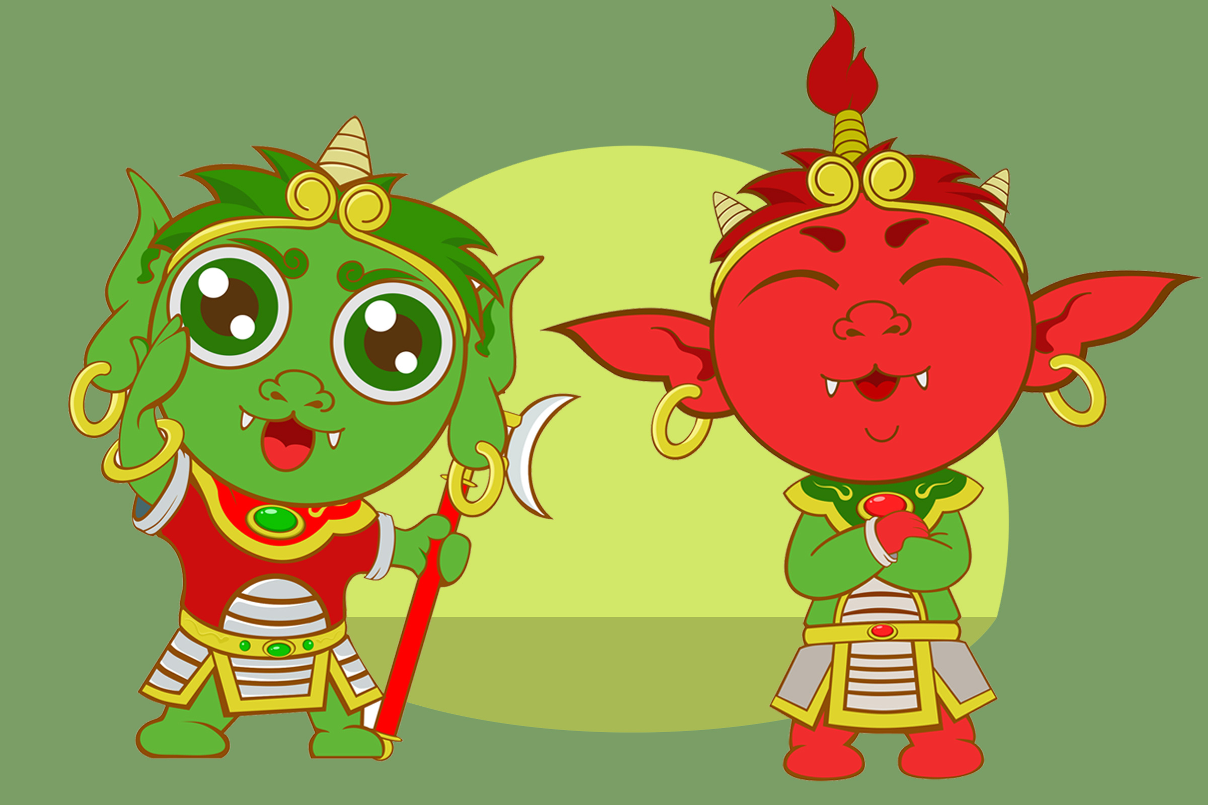 蓬莱妈祖平面形象