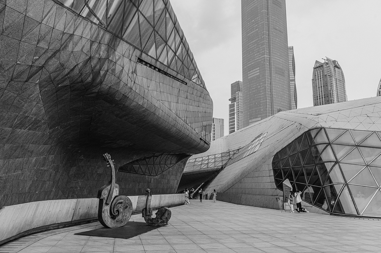 广州大剧院（图ZMjcxODAzMzEy） - 环境/建筑摄影 - 站酷设计师ZIGI子集设计原创素材 - 站酷ZCOOL
