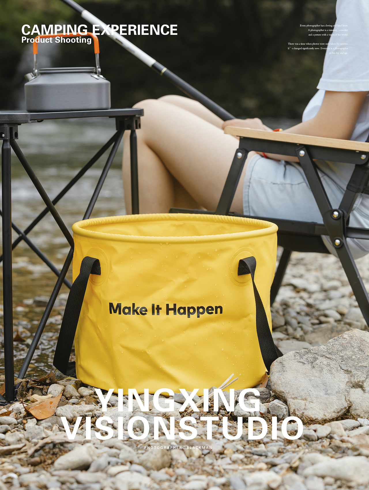 露营折叠皮水桶