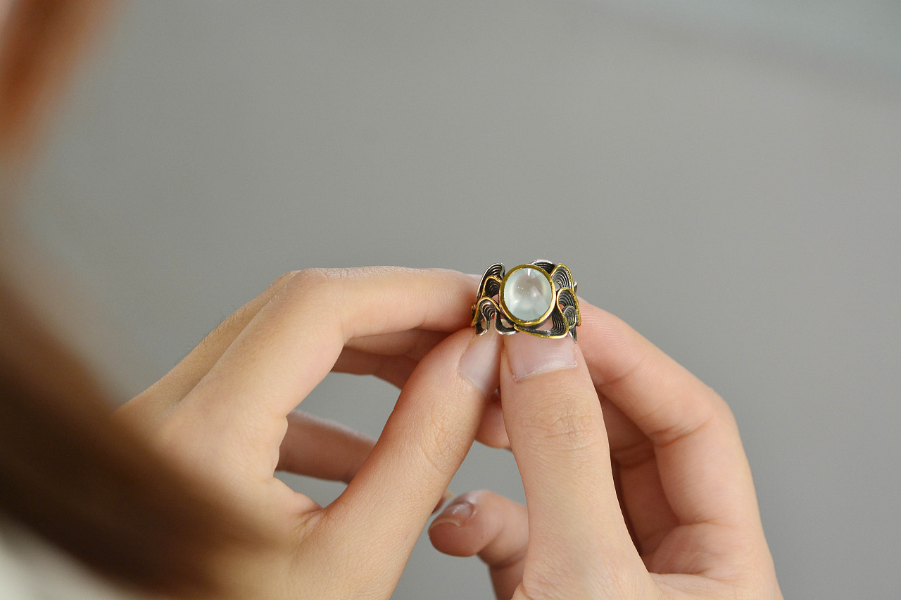 设计师作品|云纹戒指