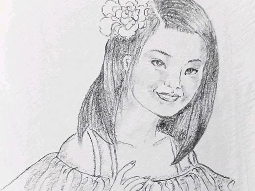 人物肖像素描