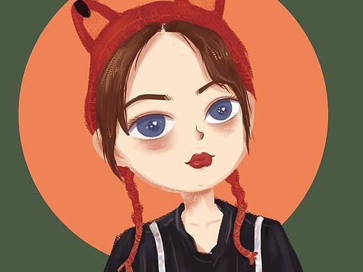 插画头像