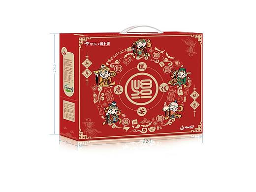 包装设计-安佳X颐和园新年礼盒