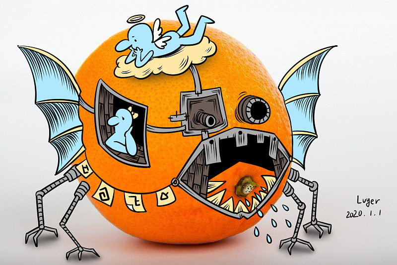 100天照片与插画结合回顾