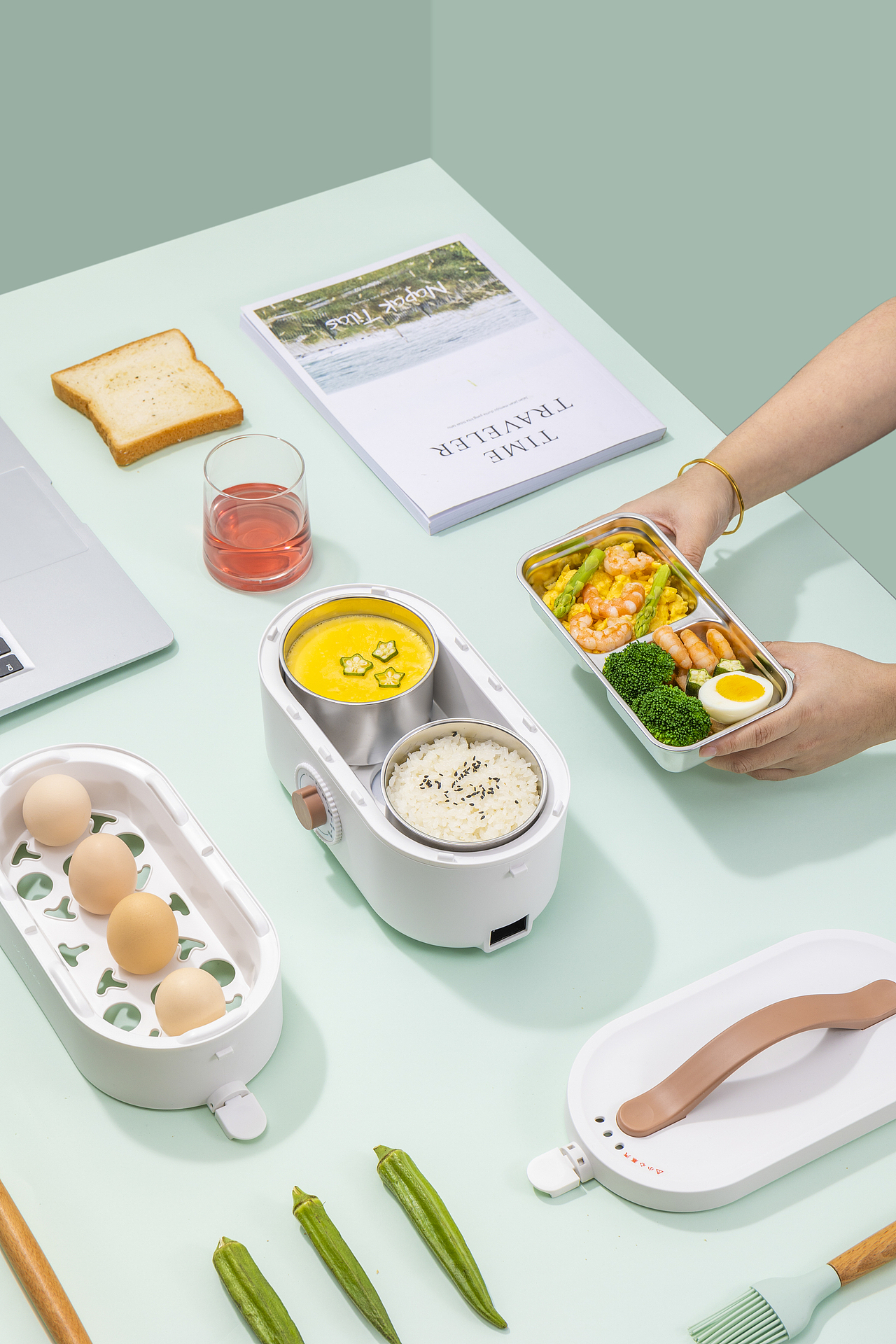 乐扣加热饭盒（图ZMjM2MzI1NTky） - 产品摄影 - 站酷设计师Leo朱朱原创素材 - 站酷ZCOOL