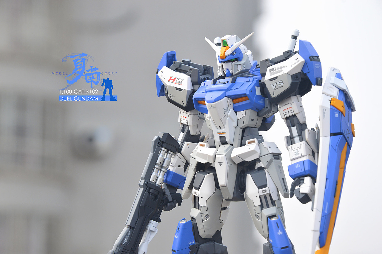 1:100 MG 决斗高达+GK改件（图ZMTAzNDkzMzA0） - 手办/模玩 - 站酷设计师一夏南一原创素材 - 站酷ZCOOL