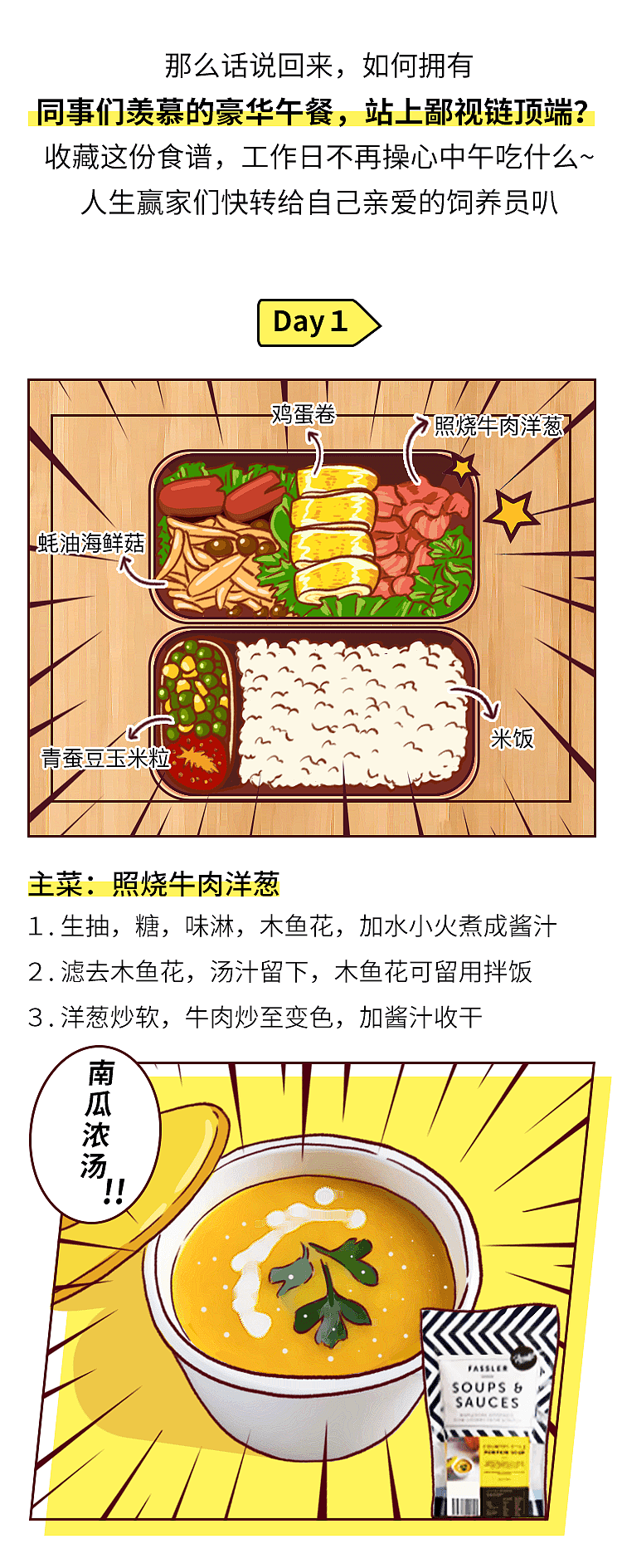 条漫 | 疫情期间便当攻略（图ZMjA2MzM4NTg4） - 中/长篇漫画 - 站酷设计师CHANNGING原创素材 - 站酷ZCOOL