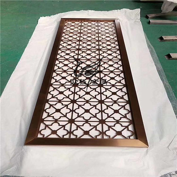 酒店屏风精雕隔断 红古铜屏风 铝板雕刻屏风厂家（图ZMjE2MDYzMjU2） - 家装设计 - 站酷设计师众钰金属原创素材 - 站酷ZCOOL