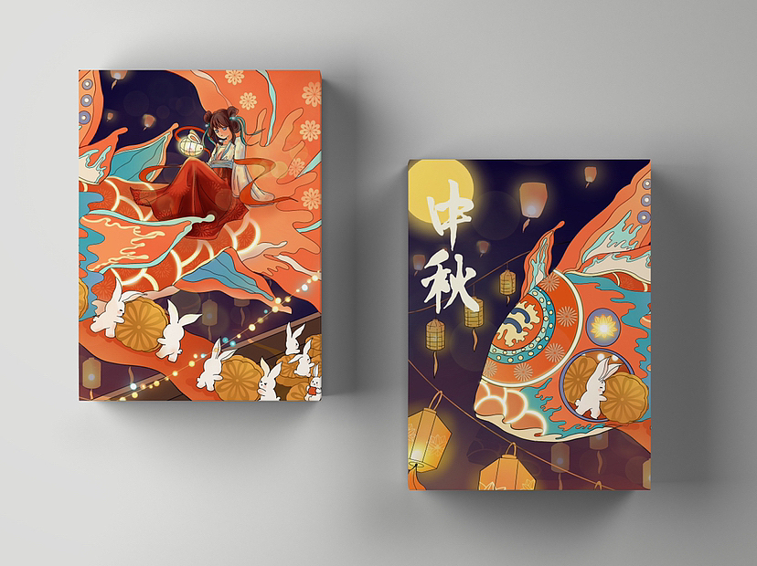 长灯莹夜（图ZMzQ5MjY4MDA4） - 商业插画 - 站酷设计师于哩原创素材 - 站酷ZCOOL