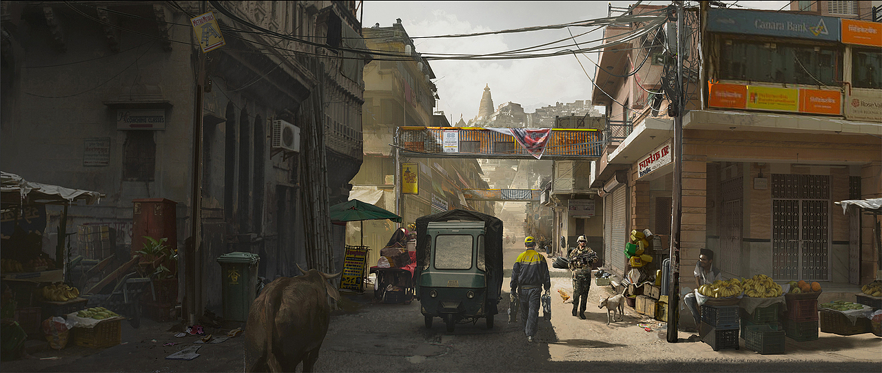 电影美术 场景概念设计 黑焰学员作品展示