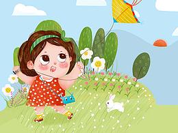 兒童插畫系列小圖(一)