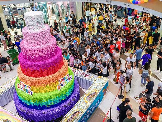 2019年晋中万达周年庆美陈