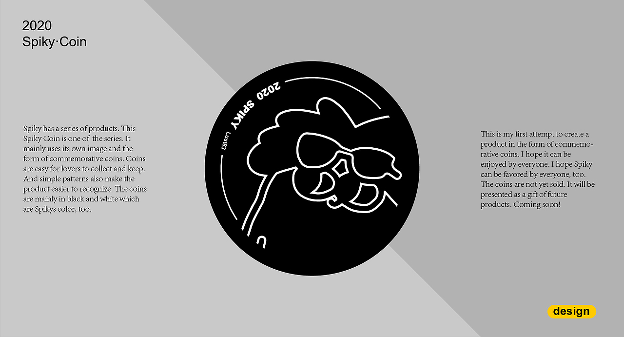 【小刺球】2020小刺球纪念币设计（图ZMjE1MDczNzIw） - 生活用品 - 站酷设计师Spiky小刺球原创素材 - 站酷ZCOOL