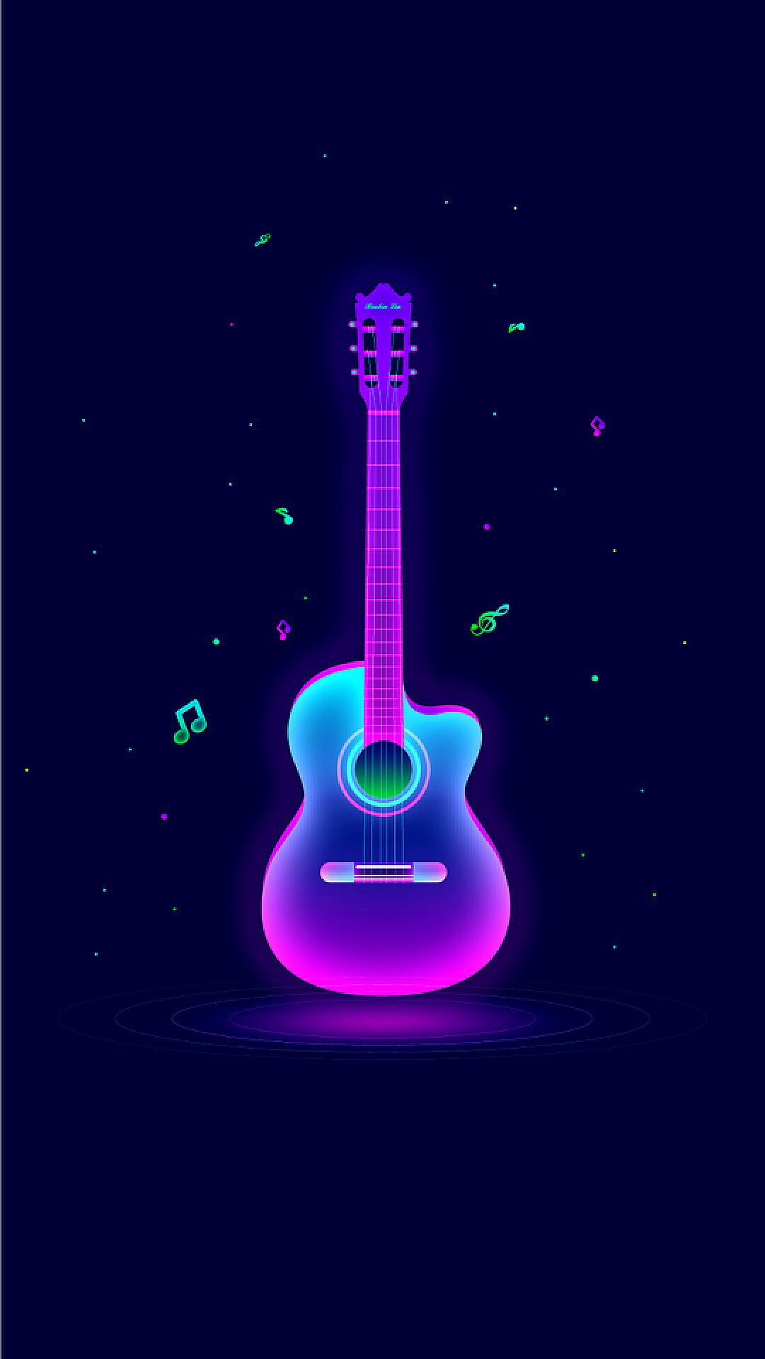 音乐 吉他 乐器 手绘 彩绘图片素材免费下载 - 觅知网