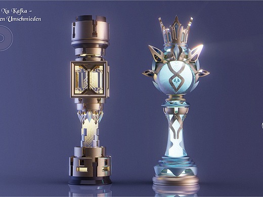 原神—神之心——三维再设计