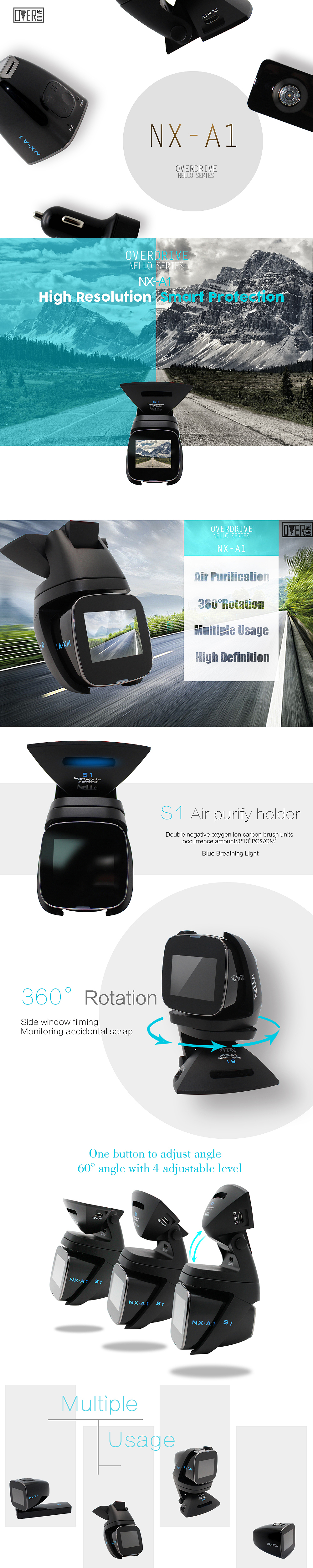 NX-A1行车记录仪详情页（图ZNTk0ODA1MjA=） - 电商 - 站酷设计师micky蔻蔻原创素材 - 站酷ZCOOL