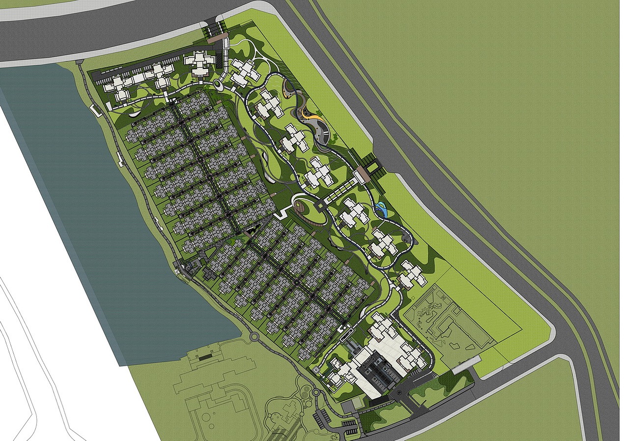 信业阳光城檀悦大区景观SU模型下载（图ZMjczMzU2Mzg0） - 景观设计 - 站酷设计师素模网原创素材 - 站酷ZCOOL