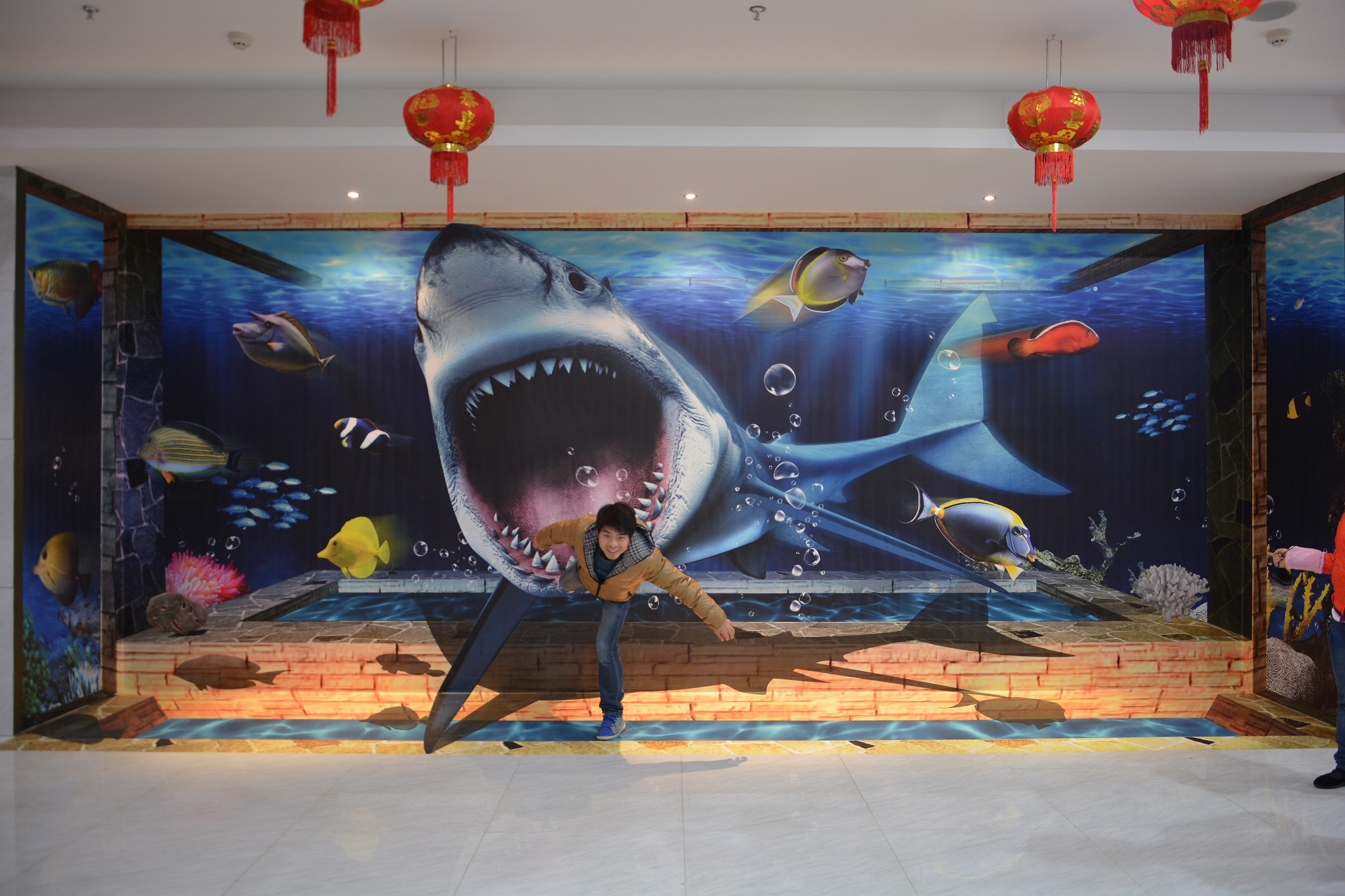 3d地贴,3d地画,3d立体画,3d墙画,3d魔幻展馆