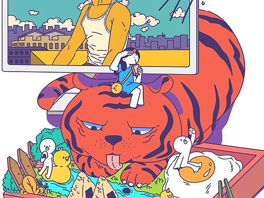 小犀牛插画合集1