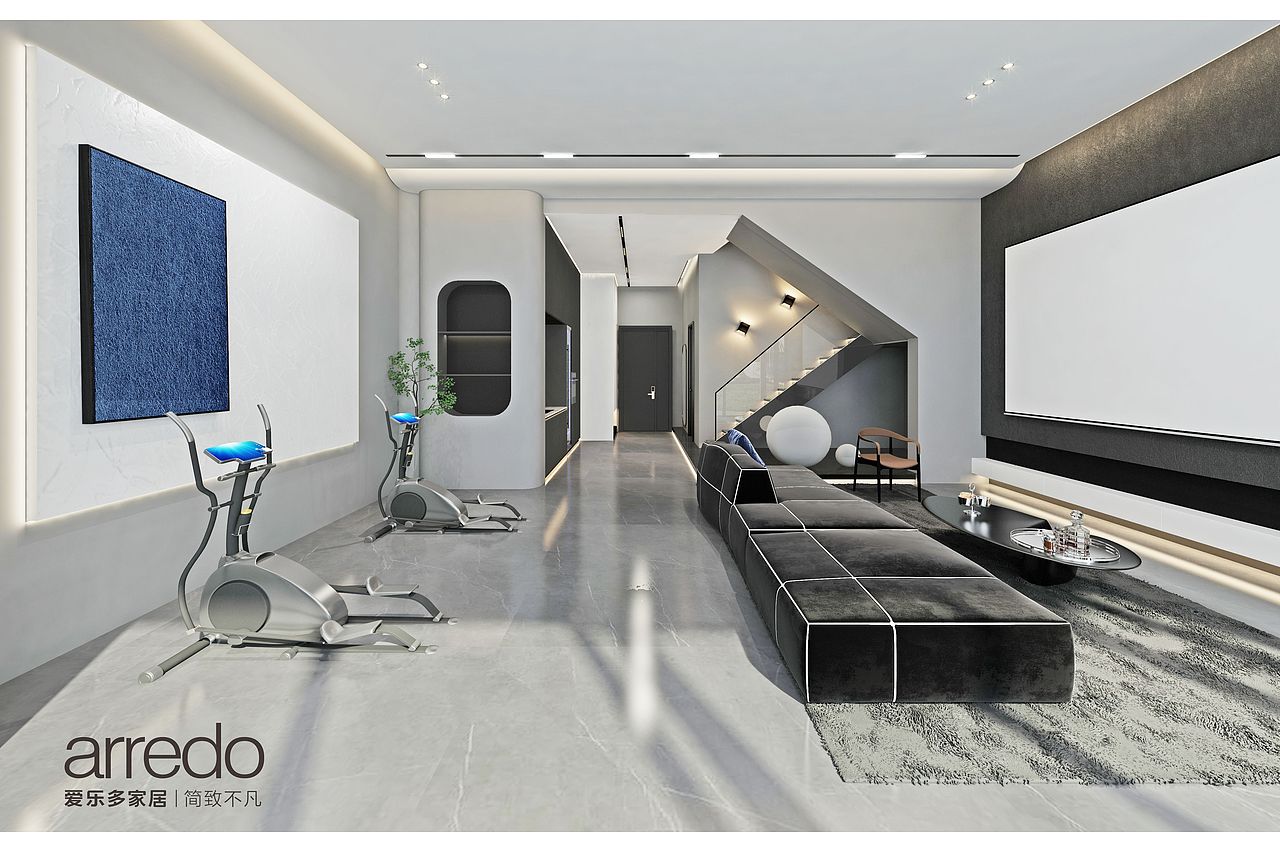 别墅极简风格设计（图ZMjYzNzc5MTUy） - 家装设计 - 站酷设计师像你M原创素材 - 站酷ZCOOL