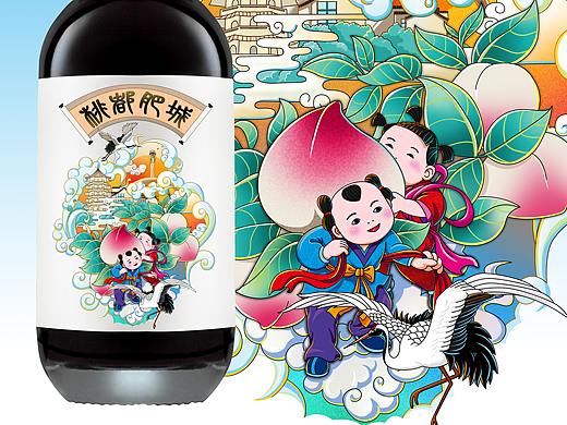 蟠桃肥城（个人主页-ZNDgzMzg0MjQ=） - 商业插画 - 站酷设计师陌涂坊原创素材 - 站酷ZCOOL