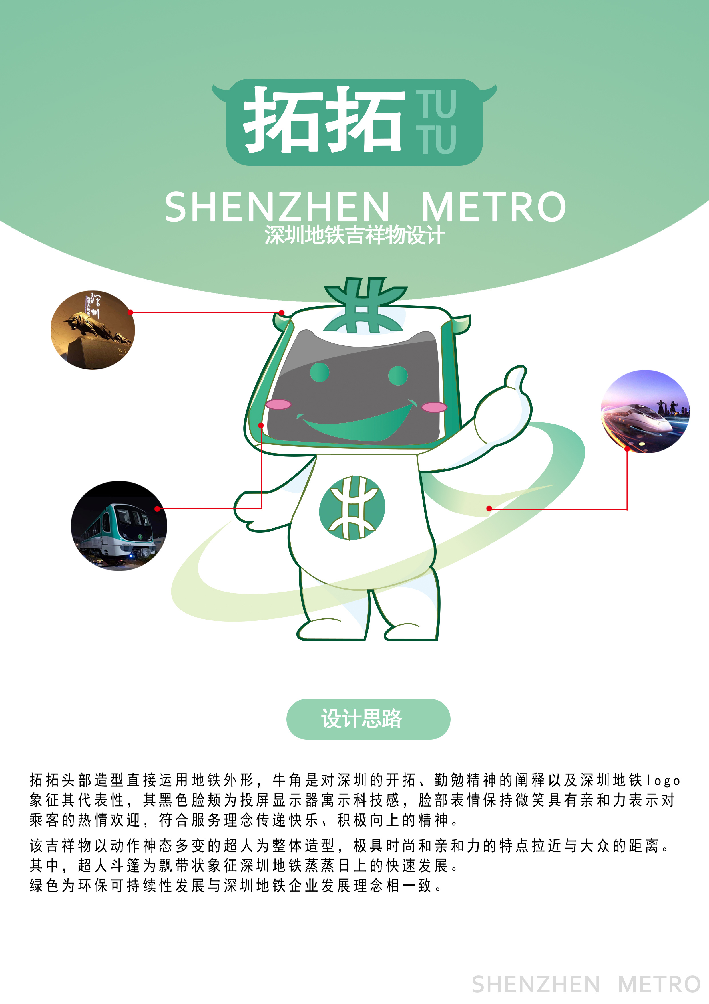 深圳地铁吉祥物落榜作品