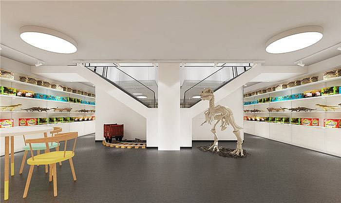 洛阳玩具展厅装修公司让儿童喜欢玩具展厅设计