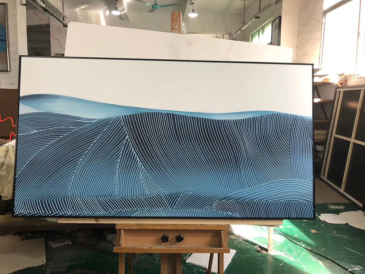 抽象装饰画 定制装饰画 装饰画壁画