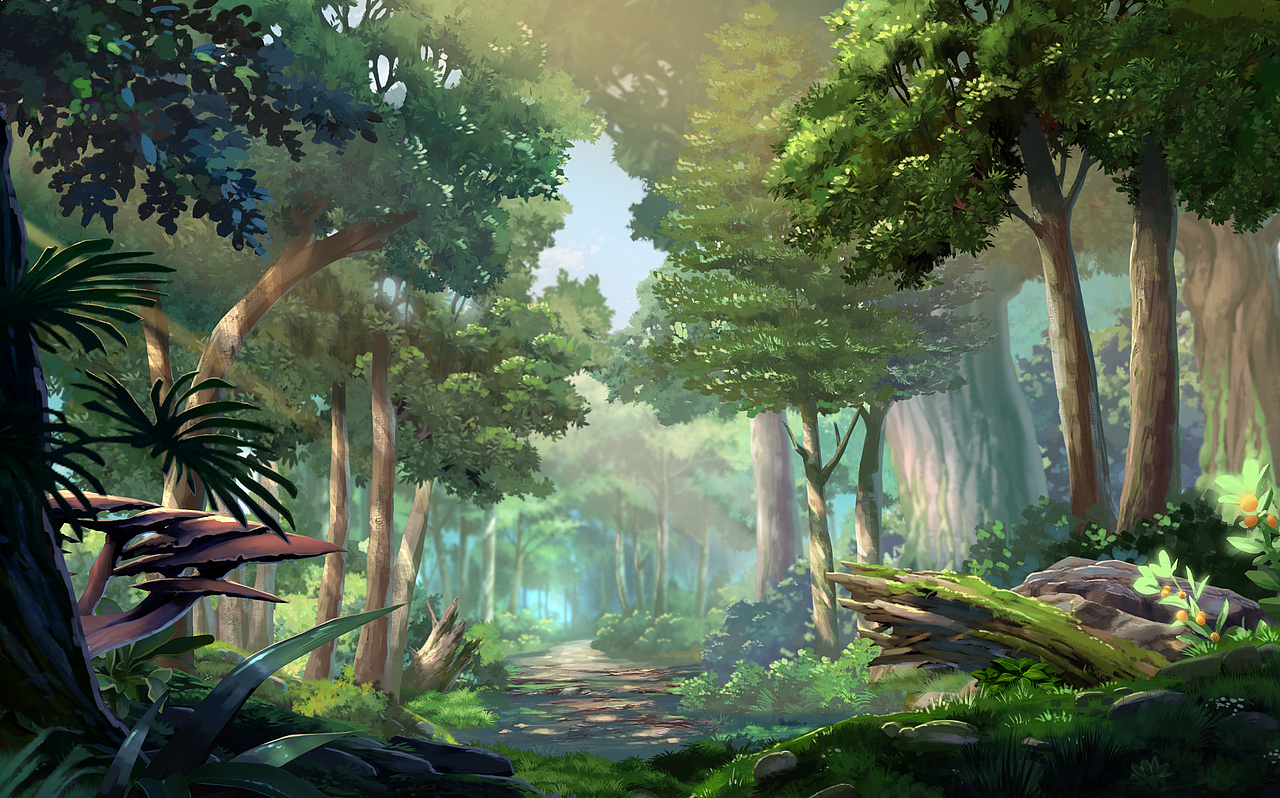 二次元 场景人物