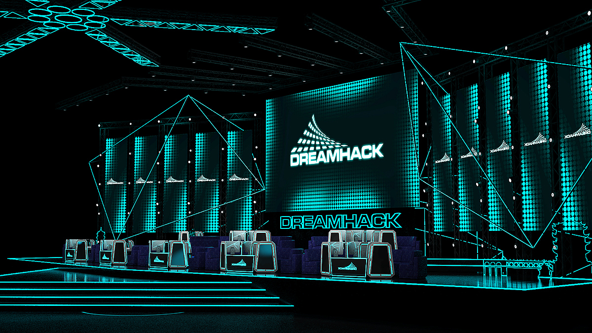 DREMAMHACK 综合舞台设计（图ZMjAwNjE3MDQ0） - 舞台美术 - 站酷设计师壹零壹舞美原创素材 - 站酷ZCOOL