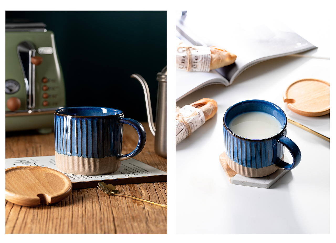 电商产品拍摄 复古美式陶瓷马克杯家用情侣杯茶杯（图ZMjMwMTI2Nzc2） - 产品摄影 - 站酷设计师漫渡光影原创素材 - 站酷ZCOOL