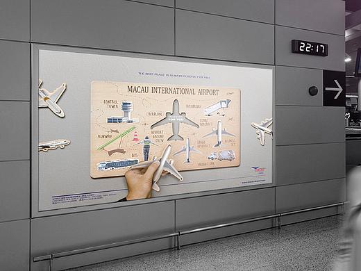 澳门国际机场形象广告
