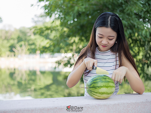 西瓜X少女X夏末