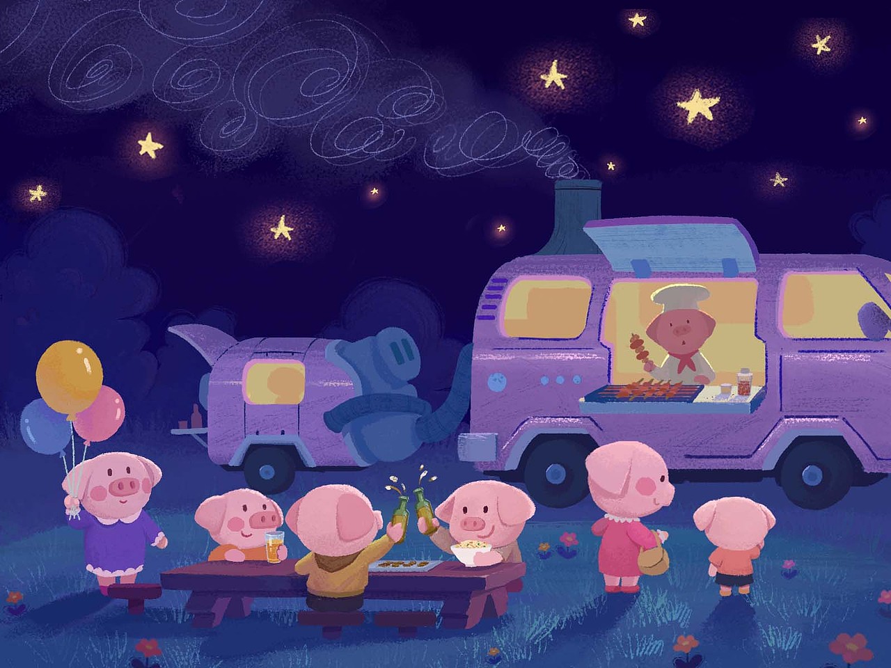 寶寶的系列插畫（圖ZMjg1NzY3OTM2） - 兒童插畫 - 站酷設(shè)計師叮小萱原創(chuàng)素材 - 站酷ZCOOL